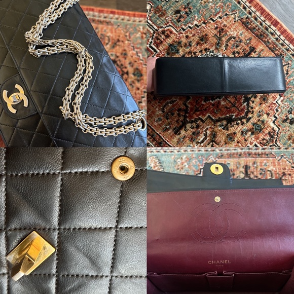 SOLD**Chanel Vintage Bijoux Chain Medium Double Flap Bag - Picture 12 of 15
